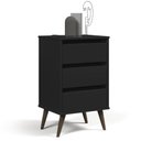 Ver imagem 1 de Mesa de Cabeceira Mundo Retrô Preto