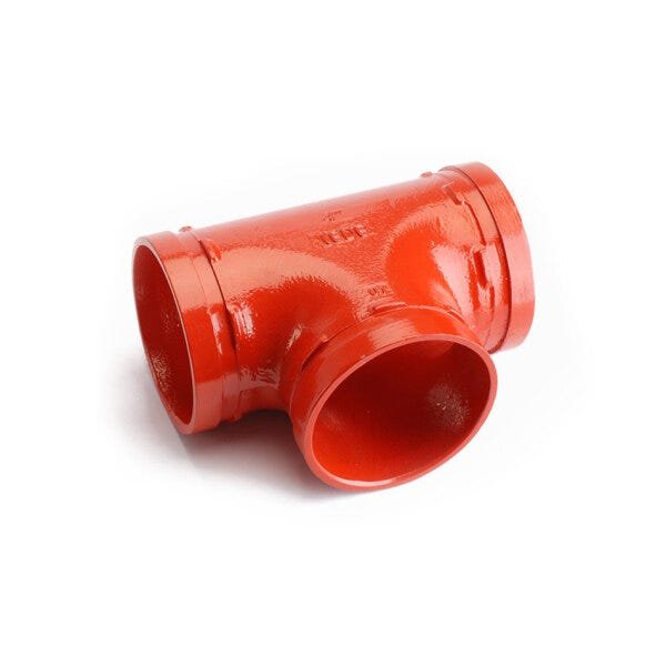Tee Ranhurado Segurimax 4" - 2