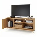 Ver imagem 5 de Rack com 2 Portas para TV até 55 Polegadas Madeira Pinus