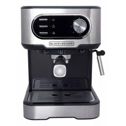 Cafeteira Espresso Black Decker Multifunções Gourmand Gris, 127v - 2