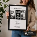 Ver imagem 4 de Kit 3 Quadros Motivacionais o Preço Das Desculpas