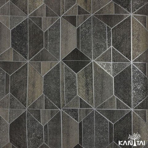 Papel de Parede Elegance 5 Geométrico Preto El500606r