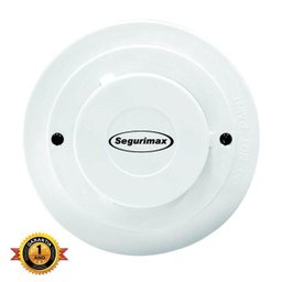 Detector Incêndio Fumaça Segurimax Convencional Contato Seco 12/24V 26855 - 1