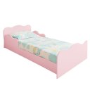 Ver imagem 2 de Mini Cama Montessoriana Juvenil Sonhar 100% Mdf - Rosa