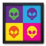 Quadro com Moldura - 33x33 - Alien - N3137 - 1