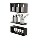 Ver imagem 1 de Nichos Prateleiras Decorativas França 40cm Preto para Banheiro