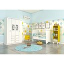 Ver imagem 7 de Guarda-Roupa de Bebê 4 Portas Delicato Tcil Móveis