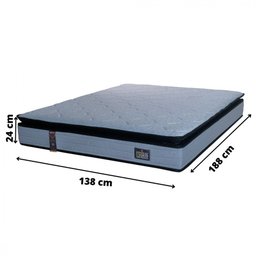 Colchão Casal Hellen Bem MM One Face EPS Espuma D45 138 X 188 cm - 4 Colchão Casal Hellen Bem MM One Face EPS Espuma D45 138 X 188 cm - 4