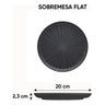 Aparelho de Jantar e Chá 20 Peças Flat Ônixn Oxford Porcelanas - 3