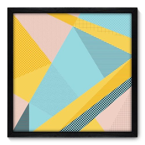 Quadro Decorativo - Geometria - N7086 - 50cm x 50cm - 1