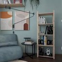 Ver imagem 2 de Conjunto Estante De Qualidade Armário 100% Pinus Simples Cadernos Promo e Aparador Minimalista Supor