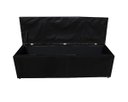 Ver imagem 4 de Kit Cabeceira e Recamier Baú para Cama Box Casal Queen:preto