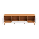 Ver imagem 5 de Rack Kappesberg 3 Portas 3d Canela-branco 180cm