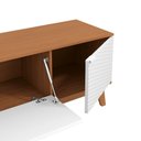Ver imagem 3 de Rack Kappesberg 3 Portas 3d Canela-branco 180cm