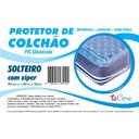 Ver imagem 4 de Protetor de Colchão Pvc Impermeável Solteiro Zíper Altura 35 Cm