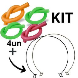Kit 2 Arco + 4 Espaguete Flutuador Boia para Decorar Jardins Eventos - 3