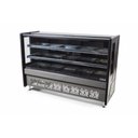 Ver imagem 1 de Balcão de Açougue Polar Avícola Standard Platinum 1.75m Preto 220v - Pecav 175