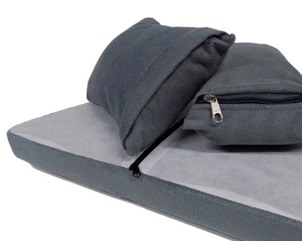 CAPAS ALMOFADA CINZA - P - 2