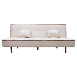 Sofá Cama Silver 3 Lugares Reclinável Casal Corano Bege - Speciale Home - 1