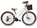Ver imagem 1 de Bicicleta Viena Aro 29 Freio Disco 21v com Cestão Colli Cor Bronze Tamanho do Quadro 17 Branco