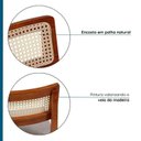 Ver imagem 6 de Conjunto 4 Cadeiras Madeira Maciça Origem Marrom
