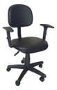 Ver imagem 4 de Kit 2 Cadeira de Escritório Giratória Ergonômica Executiva Secretaria Anatômica Corino