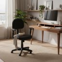 Ver imagem 2 de Kit 2 Cadeira de Escritório Giratória Ergonômica Executiva Secretaria Anatômica Corino