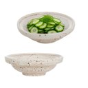 Ver imagem 1 de Kit 12 Base para Sunomono Porcelana Creme Finger Food 70ml Sapporo Pequena