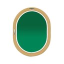 Ver imagem 3 de Espelho Oval Londres 80x50cm com Borda Preta