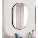 Ver imagem 4 de Espelho Oval Londres 80x50cm com Borda Preta