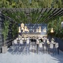 Ver imagem 2 de Banqueta Positano em Polipropileno - Cor Azul