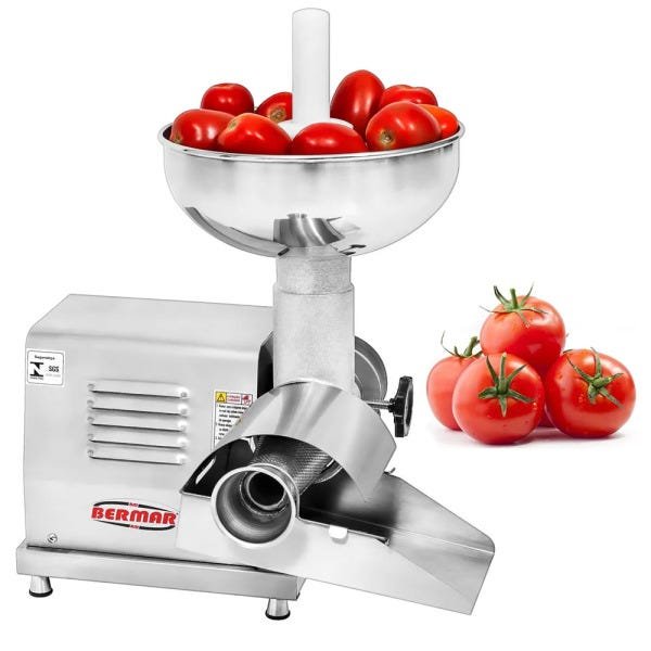 Despolpador de Tomates BM-73 NR - Bermar Bivolt Bivolt - Chave Seletora