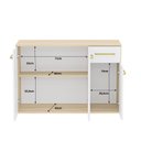 Ver imagem 6 de Balcão Auxiliar Modulado 15mm Bancada Cozinha Compacta - Dubai/branco
