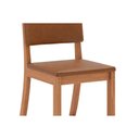 Ver imagem 6 de Cadeira Sala de Jantar Milla Plus Kit 6 Un Nature/courano/caramelo - Henn