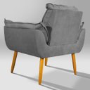 Ver imagem 7 de Kit 2 Poltronas Opala:cinza