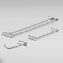 Ver imagem 2 de Kit de Acessórios para Banheiro Escovado 3 Peças 2040tr Grego Metal