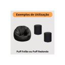 Ver imagem 7 de Tecido Courvin Marrom para Puff, Sofa, Cadeira de Escritorio