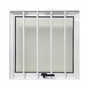Ver imagem 5 de Vitrô Alumínio Branco Maxim Ar C/grade Horizontal Confort