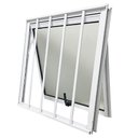 Ver imagem 3 de Vitrô Alumínio Branco Maxim Ar C/grade Horizontal Confort