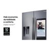Geladeira Frost Free Samsung French Door 614L Black Inox RF27T 220V - 3