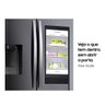 Geladeira Frost Free Samsung French Door 614L Black Inox RF27T 220V - 5