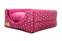Ver imagem 5 de Cama Iglu e Toca Para Cachorro Luxo Luppet Rosa Casinha