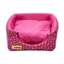 Ver imagem 4 de Cama Iglu e Toca para Cachorro Luxo Luppet Rosa Casinha M