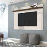 Painel Lord 1.80 cm Suspenso Para TV Até 60 Polegadas Off White/ Savana - 2