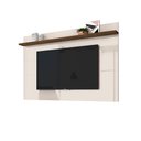 Ver imagem 1 de Painel Lord 1.80 Cm Suspenso para Tv até 60 Polegadas Off White/ Savana
