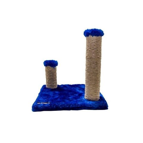 Arranhador para Gatos Sustentável com Postes Luppet Azul