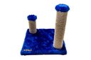 Ver imagem 3 de Arranhador para Gatos Sustentável com Postes Luppet Azul