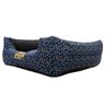 Cama Quadrada para Cachorro ou Gato Luppet Luxo Azul Osso G - 4