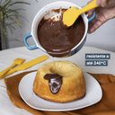 Ver imagem 3 de ESPÁTULA DE SILICONE DUPLO RETA PÃO DURO - OIKOS