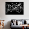 QUADRO DECORATIVO FAMILY IN BLACK - 2